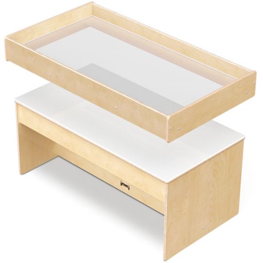 Fits over Jonti-Craft Light tables for multi-sensory experience (Table sold separately)