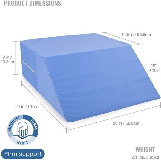 The 40 inch slope's dimensions