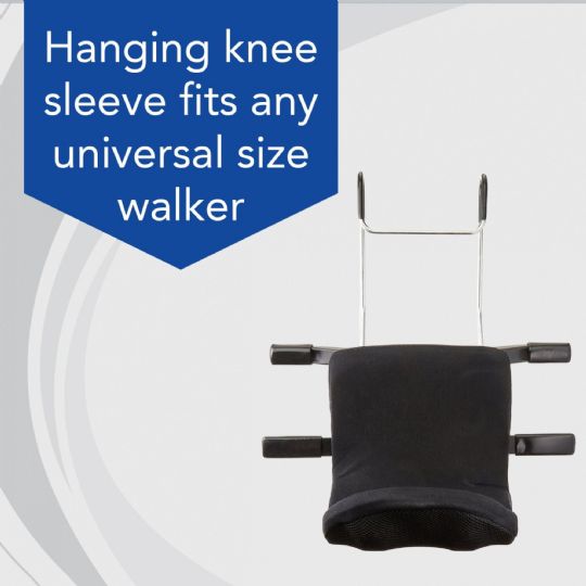 Knee sling will work with any universal size walker 