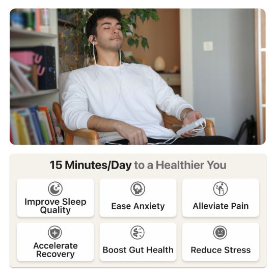 Use it up to 60 minutes a day for improved benefits!