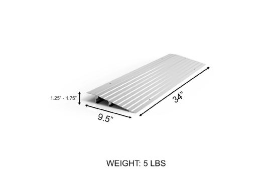 1.5 inch ramp dimensions