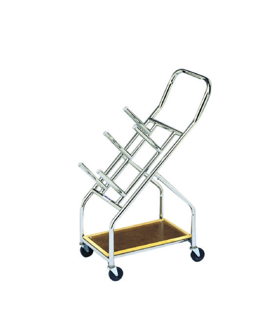 Iron Disc Weight Mobile Cart