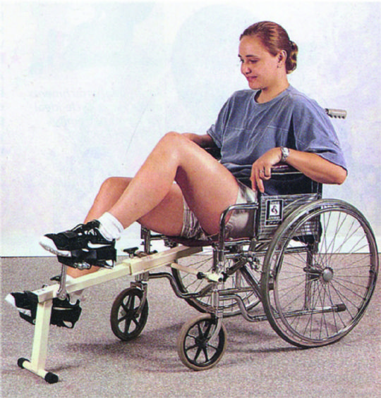 CanDo Chair Cycle Standard shown in use