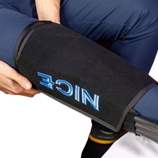 View of the Knee Wrap & How to Use It
