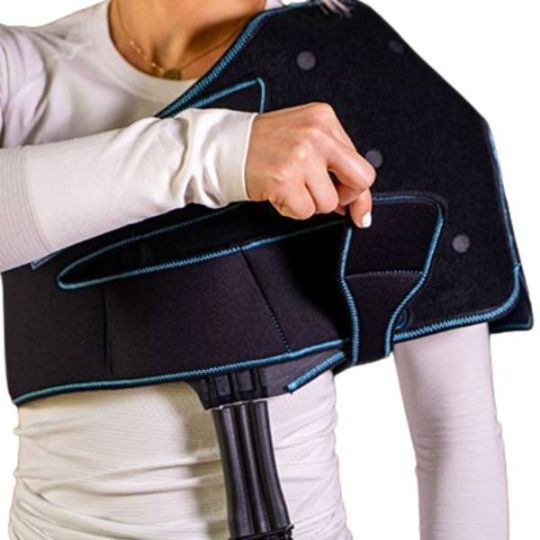View of the Shoulder Wrap & How to Use It