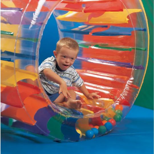 These multifunctional inflatable chambers are ideal for both play and therapy
