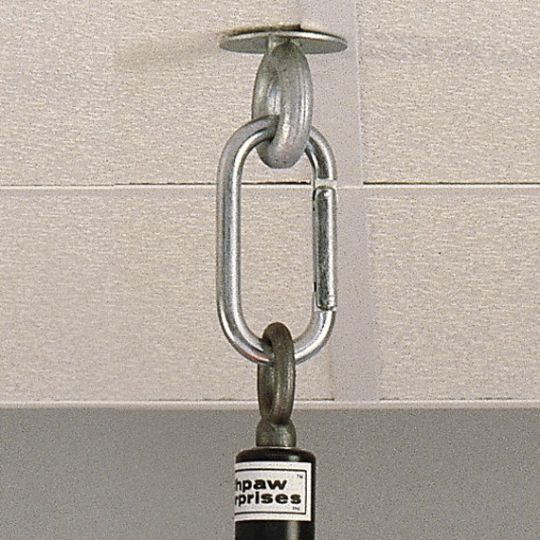 Safety Snap for Therapy Equipment Suspension