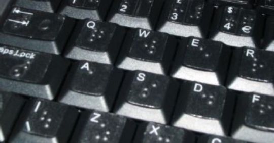 Transparent Braille Keyboard Stickers  Available at DevineMedical Online  store