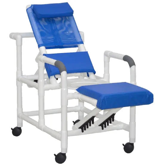 Pvc reclining 2025 shower chair