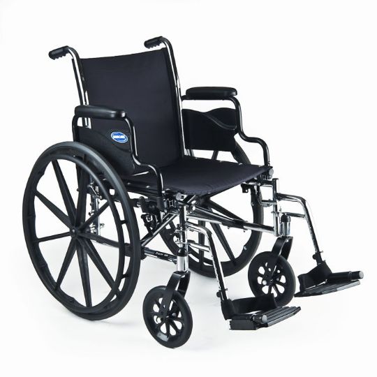 Features a lightweight carbon steel frame with a heavy-duty inner liner to keep the seat and back from stretching. Footrests are an optional accessory.