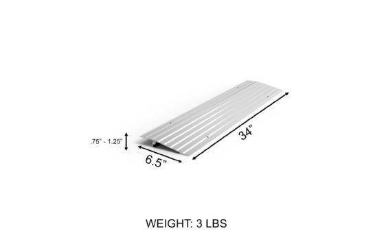 1 inch ramp dimensions