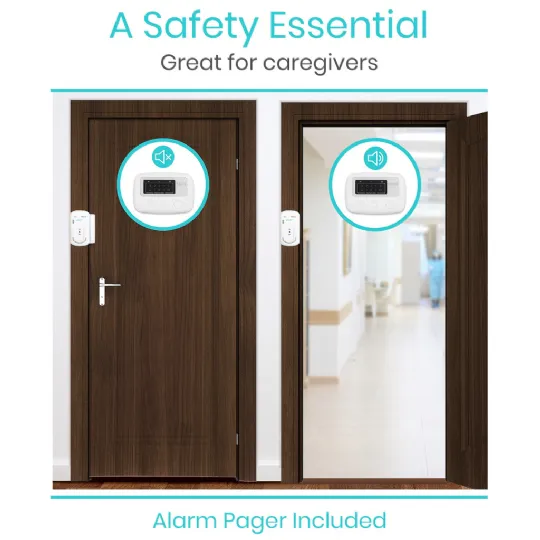 Reliable door and window monitoring for caregiver safety