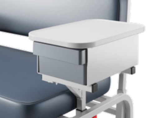 L-Arm and Cabinet Harmony Bariatric Blood Drawing Chair