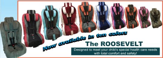Replacement Covers for Roosevelt Booster Car Seat is available in 10 unique color choices