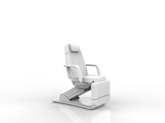 Modern silver fox 3-section electric facial and treatment chair with adjustable comfort features