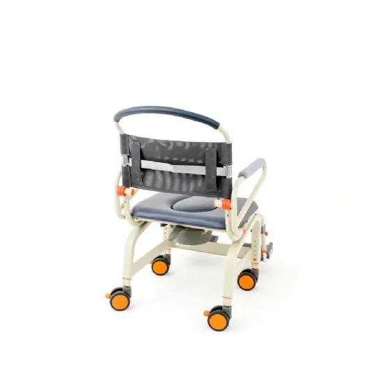 Shower Buddy Bariatric Shower Commode Chair RollIn Light