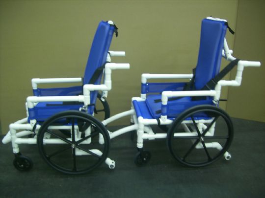 Both models of the AQ-250 and the AQ-350 can be provided with a reclining high-back option.