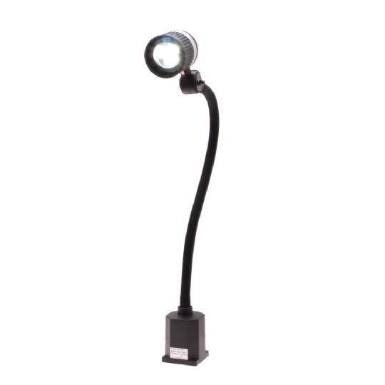 Bright LED Task Light with Swivel Head and Flexible Arm