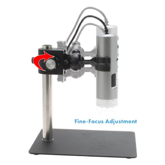 Fine-focus adjustment feature of the Aven Mighty Scope v2 for precise imaging