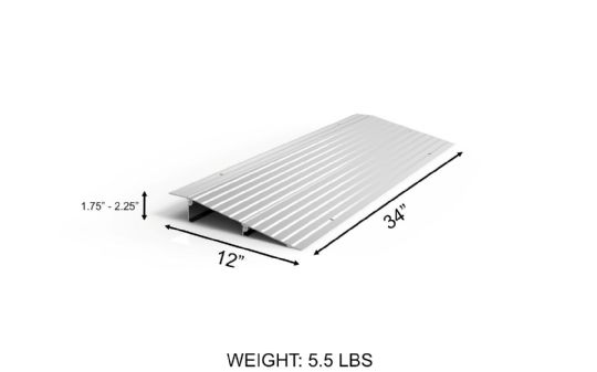2 inch ramp dimensions