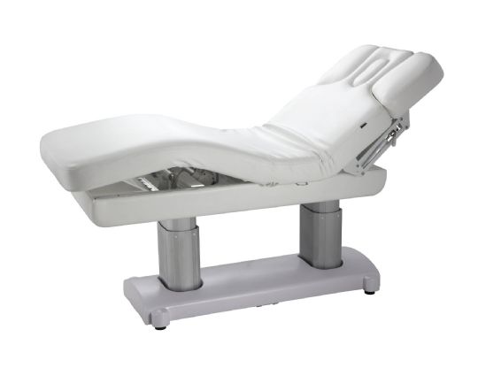 Motorized silverfox massage bed with adjustable backrest for customizable comfort