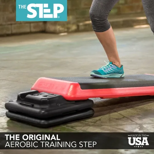 Step Club Aerobic Platform - Adjustable Freestyle and Original Risers ...