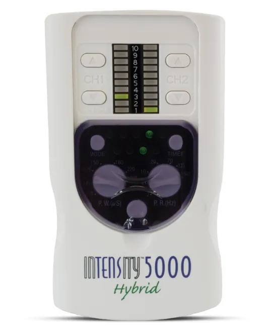 InTENSity Hybrid TENS analog and LED digital, 5 mode, timer