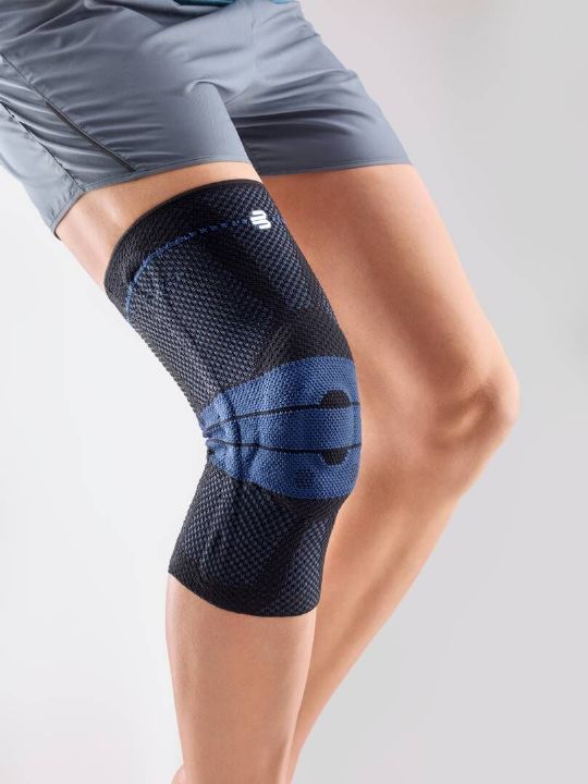 Black Color GenuTrain Knee Support is Available in 8 sizes