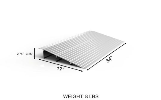 3 inch ramp dimensions