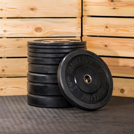Lifeline Rubber Bumper Weight Plates are a great addition to home gyms, private clubs, or public work out spaces