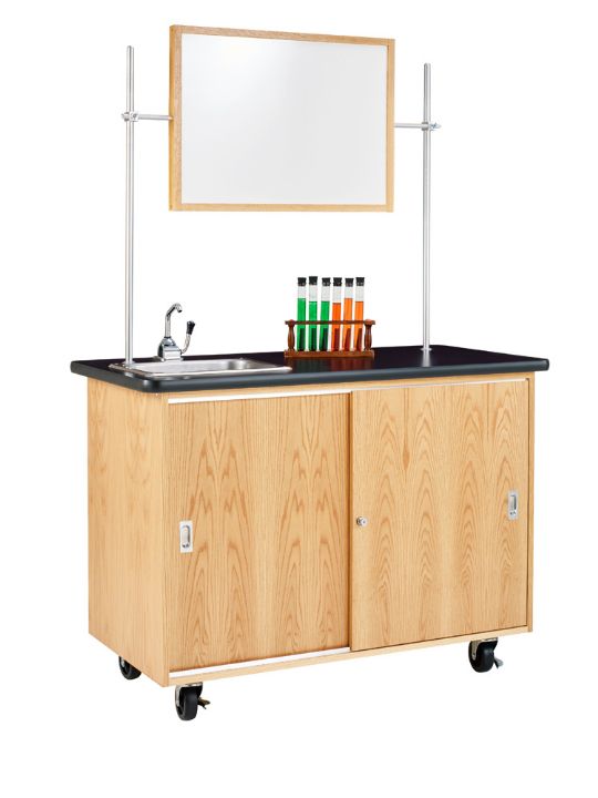 Economy Mobile Lab Table with Sink (4111K)