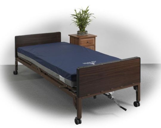Shown on a bed (bed not included)