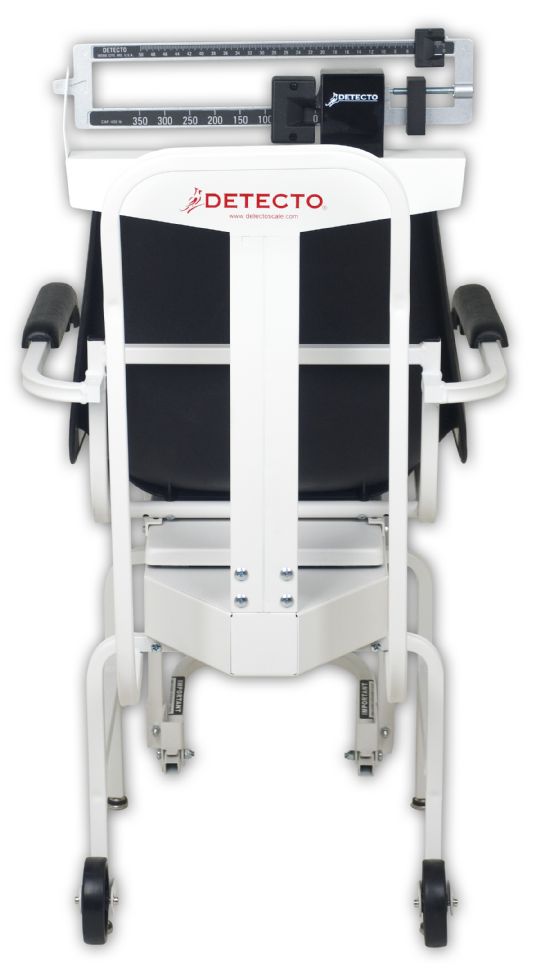 Back View of the Detecto Mechanical Chair Scale