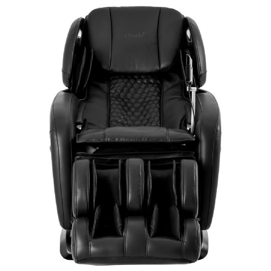 Front View of the Osaki OS-Pro Alpina Massage Chair with 22 Massaging Airbags, Vibrating Seat, Heated Lumbar, Zero-Gravity Positioning, 12 Auto-Programs, 6 Massage Styles, Bluetooth Speaker, LED Light, and MORE !