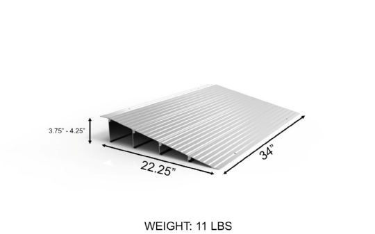 4 inch ramp dimensions