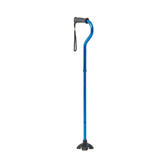 This cane can stand by itself and not fall over
