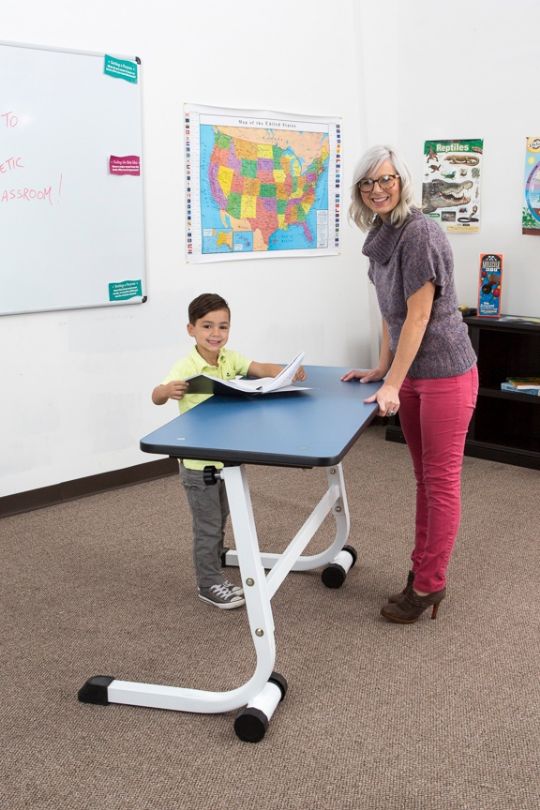 Classroom Two-Person Standing Desk