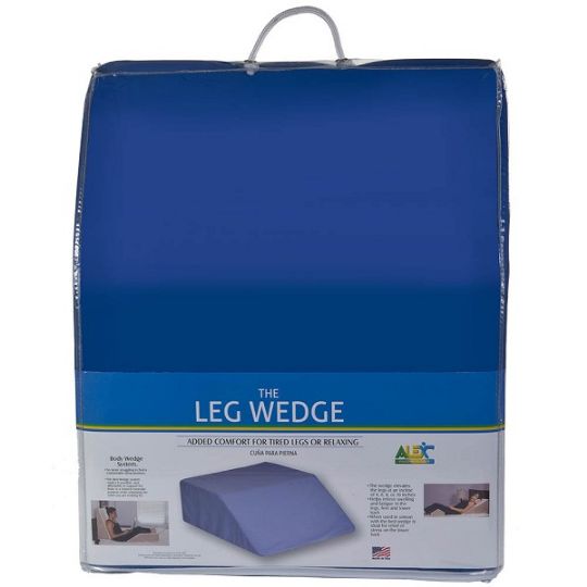 Packaging of The Leg Wedge for added leg comfort and relaxation