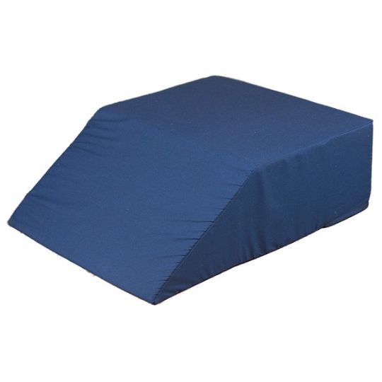 Leg wedge pillow for comfortable leg elevation and support