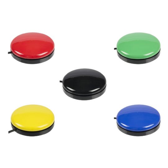 Buddy Button Wired Force Activated Switches is available in 5 color options
