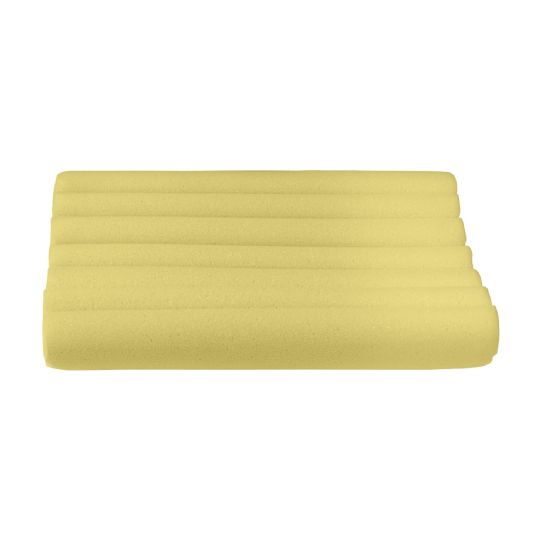 Contour memory foam pillow without terrycloth cover