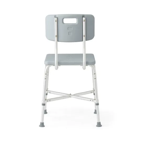 Bariatric Aluminum Bath Bench with Back by Medline