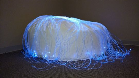 Superactive Model shown with Color Changing LED Fiber Optic Lights