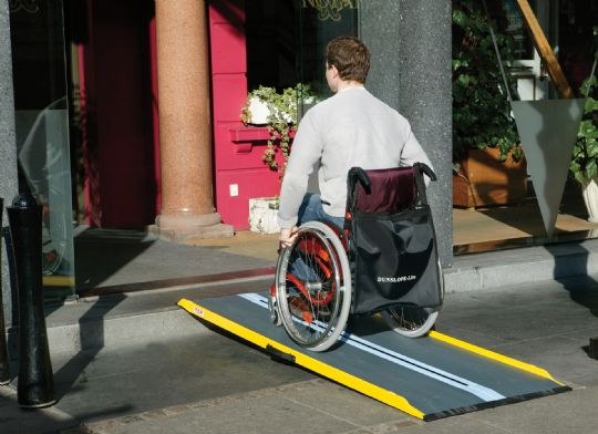 Some of the lightest wheelchair ramps on the market