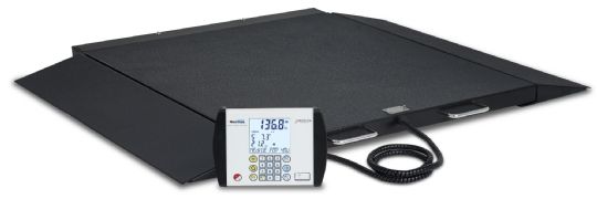 Top View of the Portable Digital Wheelchair Scale 