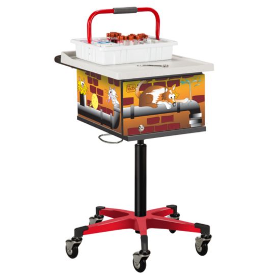 Alley Cats and Dogs Phlebotomy Cart