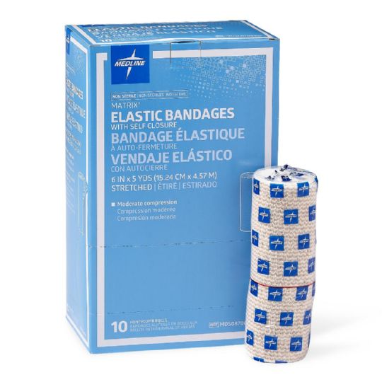 6 x 5 Non-Sterile Matrix Elastic Bandages by Medline 