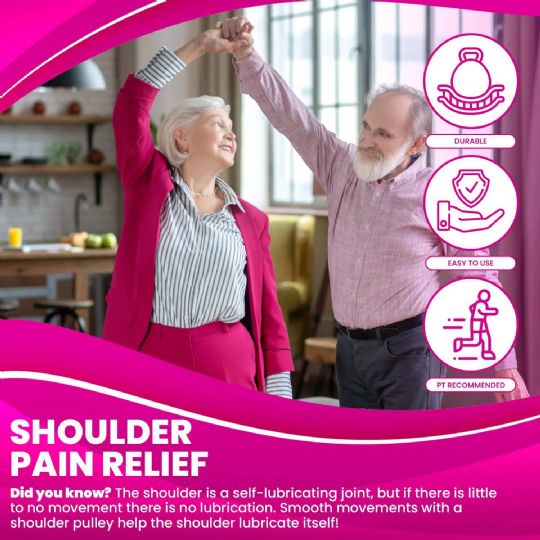 Shoulder Pulley is great for healing shoulder pain
