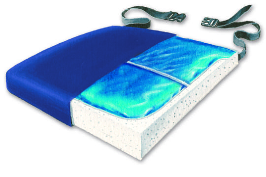 Super Soft Gel-Foam Cushion Cross-section 