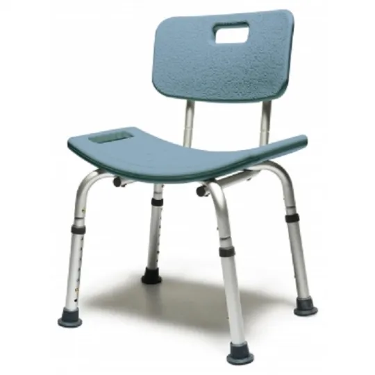 Lumex Shower Chair with Backrest Platinum Collection